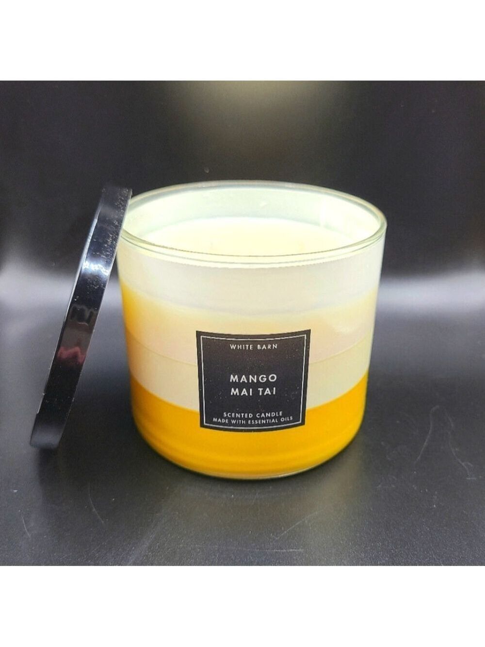 MANGO MAI TAI 3-WICK TROPICAL CANDLE BY BATH AND BODY WORKS NEW!